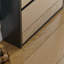 3 Drawer Mirrored Flip Down Shoe Storage Cabinet Free Standing Cabinet For Hallway-2029706710