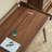 Nordic Solid Wood Desk with Drawer-1395017512