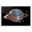  «Purple Disco Ball» par Decent Exposures, art mural en verre acrylique, 16 po x 12 po