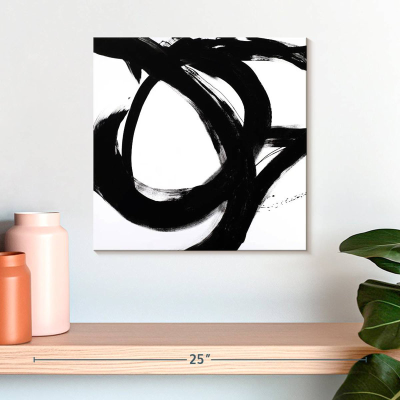 Avery Circular Strokes I, 16'' H x 16'' W