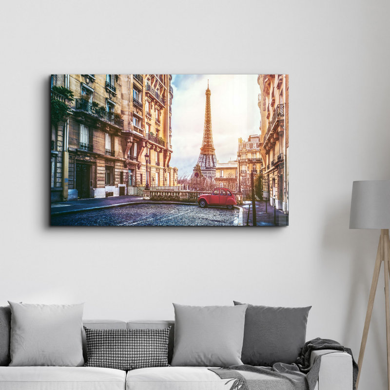 Peinture décorative en verre trempé