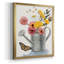 «Watering Can Bouquet I», toile encadrée de qualité supérieure - prête à être accrochée-100456879-100456882