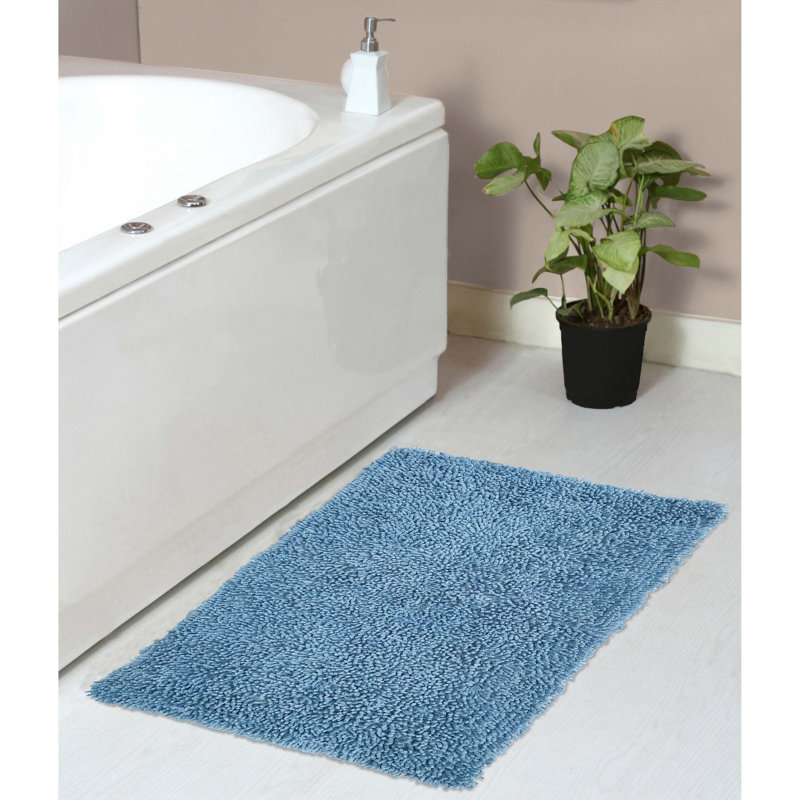 Tapis de bain Hayworth, Bleu, L 21 po x L 34 po
