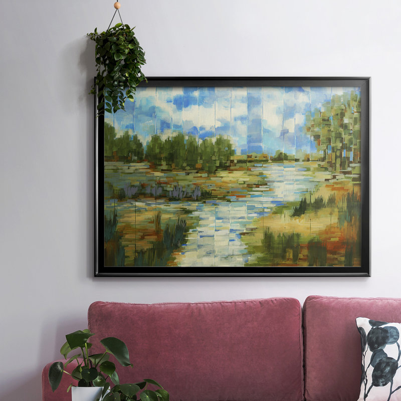 Escape To Eden, reproduction d'art sur toile, H 14 po x l 20 po x P 1,5 po, Noir