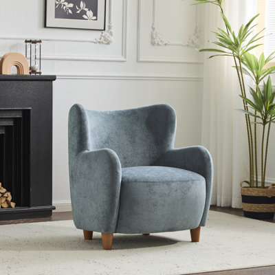 Fauteuil d'appoint rembourré Reshami