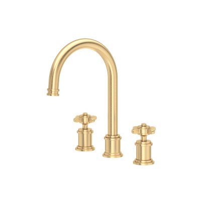 Armstrong Widespread Lavatory Faucet With C-Spout