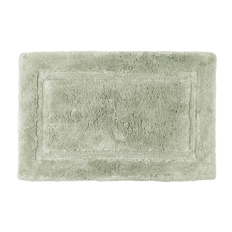 Wahlen Luxury Bamboo Non Slip Bath Mat, Sage Green
