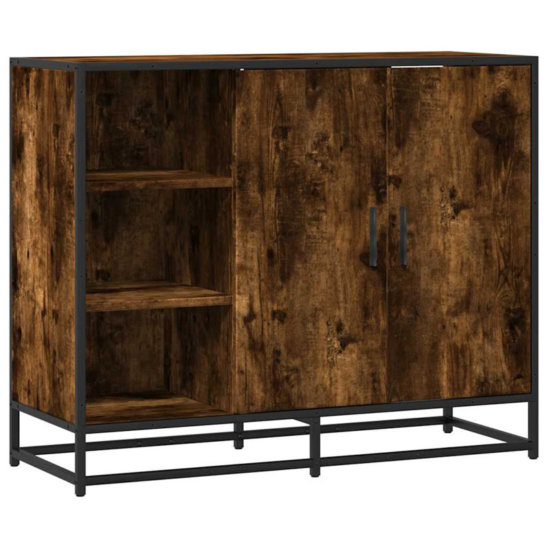 Amartya 92 cm W Sideboard, Smoked Oak