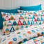 Christmas Geo Reversible Duvet Cover Set-102406423