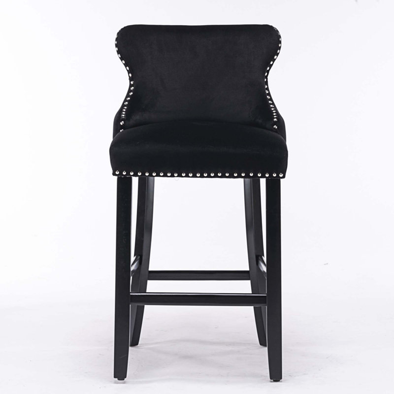 Tabouret Jamykal, Noir