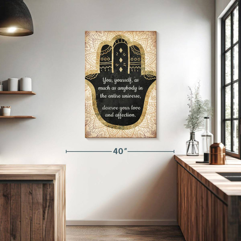 Citation Tergel Love Zen, H 39 po x l 26 po