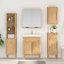 Solid Wood Bathroom Cabinet-1704205155