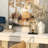 Modern Metal Abstract Candle Holder-1965384740