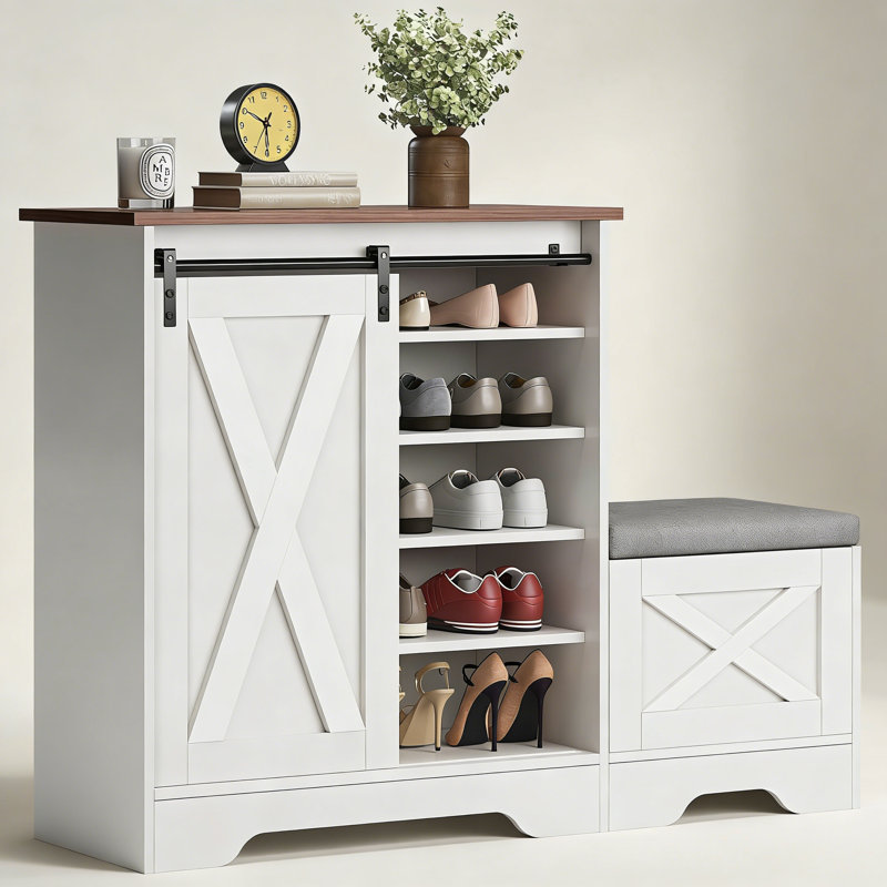 Armoire à chaussures grande capacité