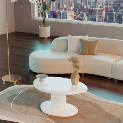 Table de bout moderne, table d'appoint en bois