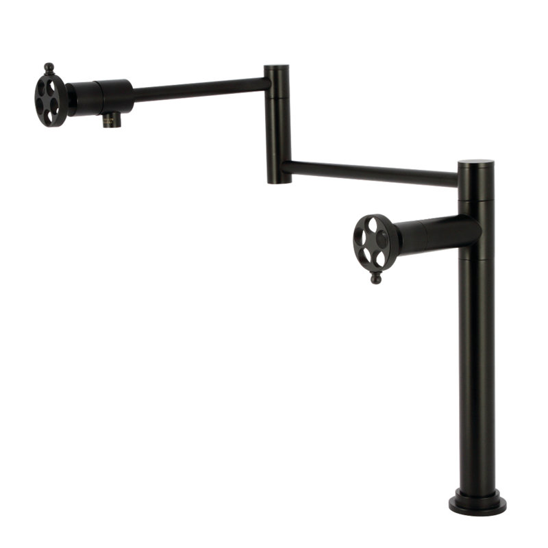 Robinet remplisseur Kingston, Noir mat