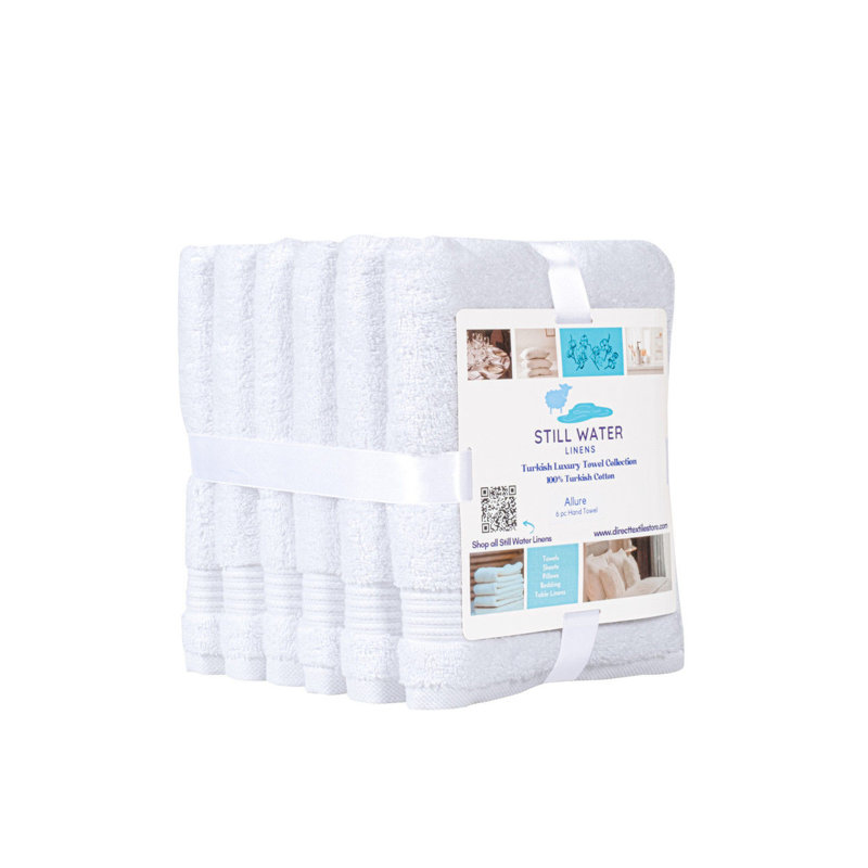 Essuie-mains Allure Turkish, Blanc, 6