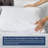 Percale Pillowcase 100% Organic Cotton Percale, 400 Thread Count GOTS Certified, Smooth & Moisture-Wicking-101683008-101683005