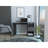 Computer Desk with 1-Drawer and 2-Open Storage Shelves, Smokey Oak-1459704225