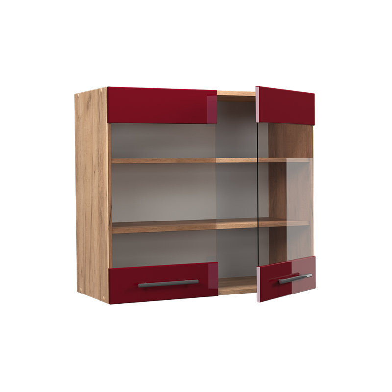 Fame 228 + front GKO_80 x 72 x 34.1, Brown/Red