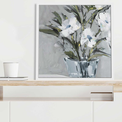 " Evening Flowers " by Jane Slivka Painting Print