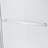39.5" W x 55.1" H Frameless Tub Door-83460653