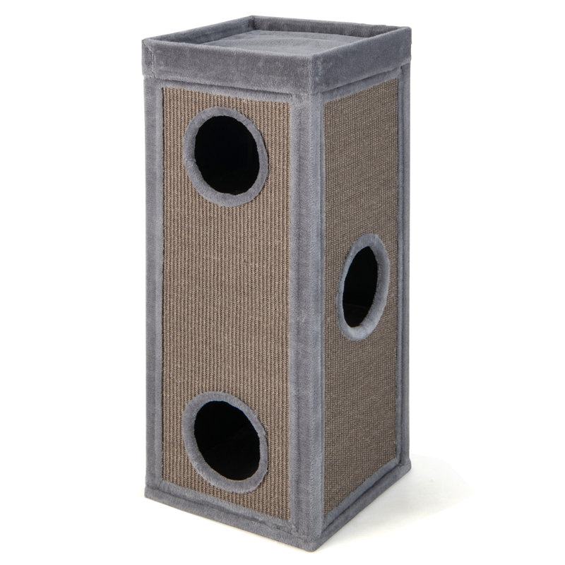 Djavon 39'' H Cat Tree, Gray
