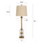 Lampe de table 34 po Casteel Midfield