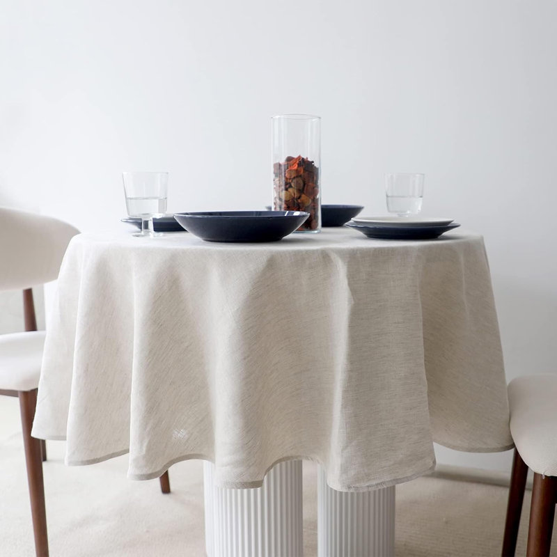 Nappe texturée 100% lin, Lin lin