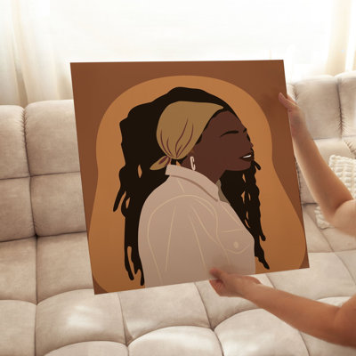 People and Portraits, Portrait d'une femme afro-américaine sans cadre