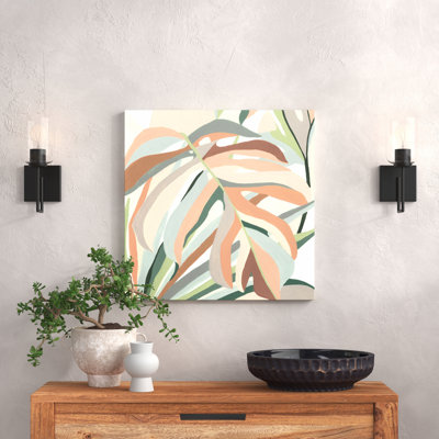 Soft Tropicals II by June Erica Vess - Wrapped Canvas Painting