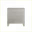 Sliverfluff Mirrored 2-Drawer Champagne Nightstand for Bedroom