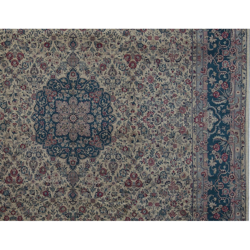 Tapis brun noué à la main de haute qualité
