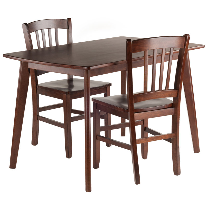 2 - Person Solid Wood Solid Wood Top Four Leg Dining Set