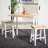 2 - Person Solid Wood Solid Wood Top Four Leg Dining Set