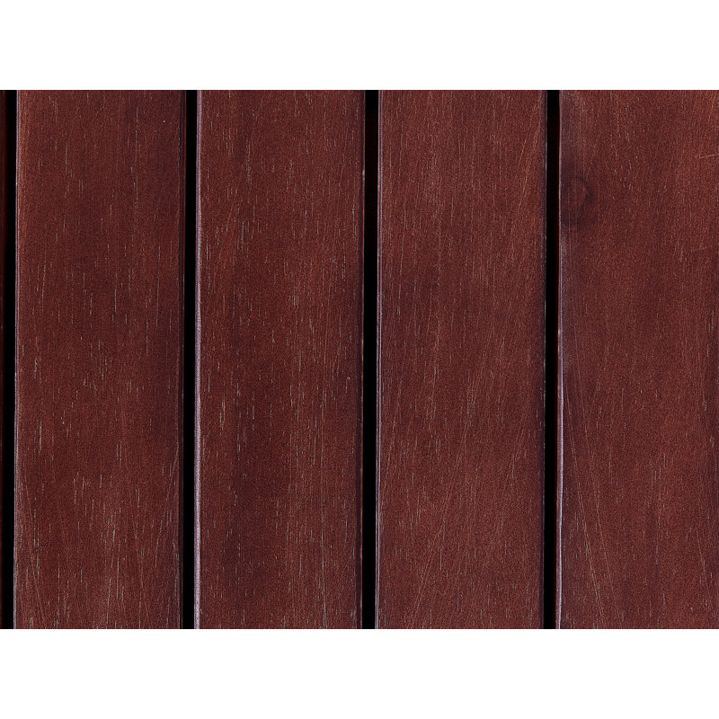 Esperance Solid Wood Acacia Outdoor Bench, Mahogany Brown