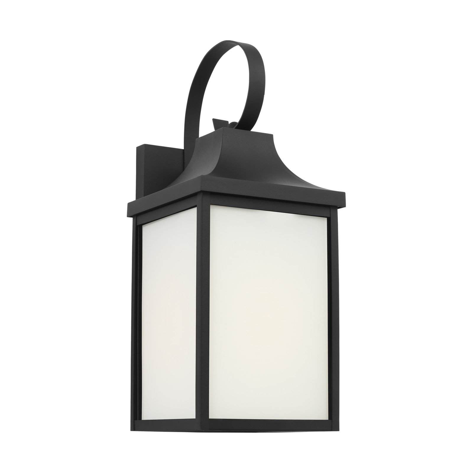 Single Light Outdoor Wall Light, Antique Bronze, No, 17.25'' H x 8.25'' W x 7'' D