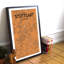 Stuttgart City Map - No Frame Print-1150189430