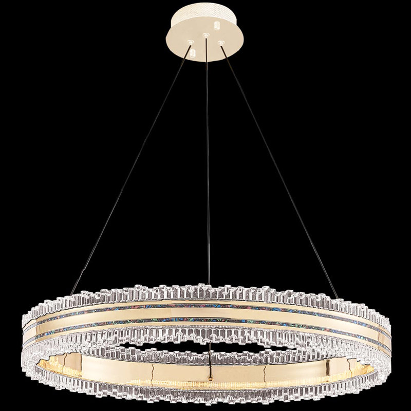 Pearl 1 - Light Chandelier, Rose Gold/Pearl