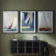 Gallery Racing the Wind, reproduction d'art encadrée personnalisée de qualité supérieure - 3 pièces-1480856421-1480856420
