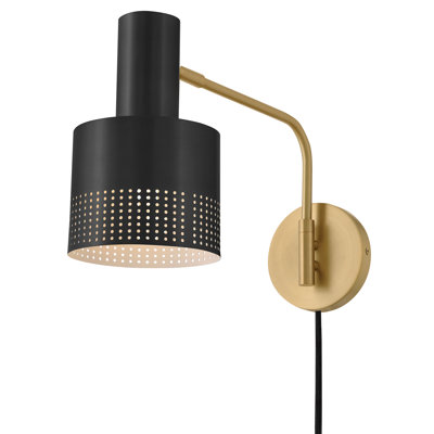 Lark Casey Adjustable Swing Arm Single Light Wall Sconce