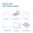 EGOHOME 12” Medium Copper-Infused Gel Memory Foam Mattress in a Box-572881253-573112823