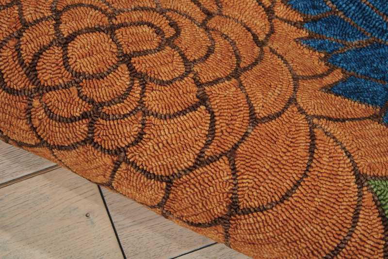 Jeffry Floral Indoor / Outdoor Rug, Rectangle 8' x 10'6"