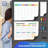 Monthly Planner Magnetic Whiteboard Refrigerator Calendar Dry Erase Weekly Planner 13” X 17”