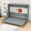 Lit escamotable en bois avec tablettes-2091307477-2091307480