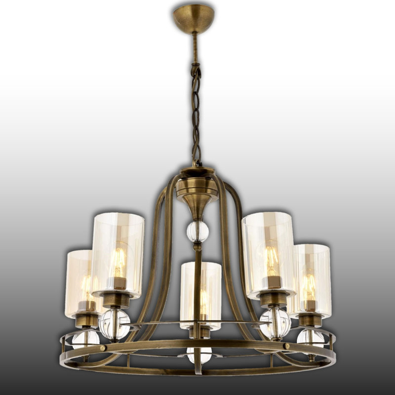 Lustre antique 5 lumières