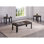 Ensemble de tables basses à 4 pieds en faux marbre