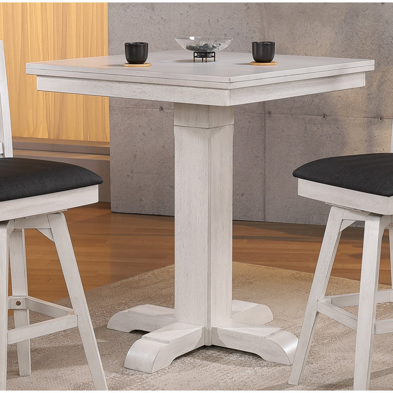 Noam Solid Wood Height Adjustable Pub Table