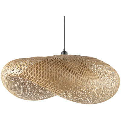 Deshields 1 - Light Natural Unique/Statement Pendant