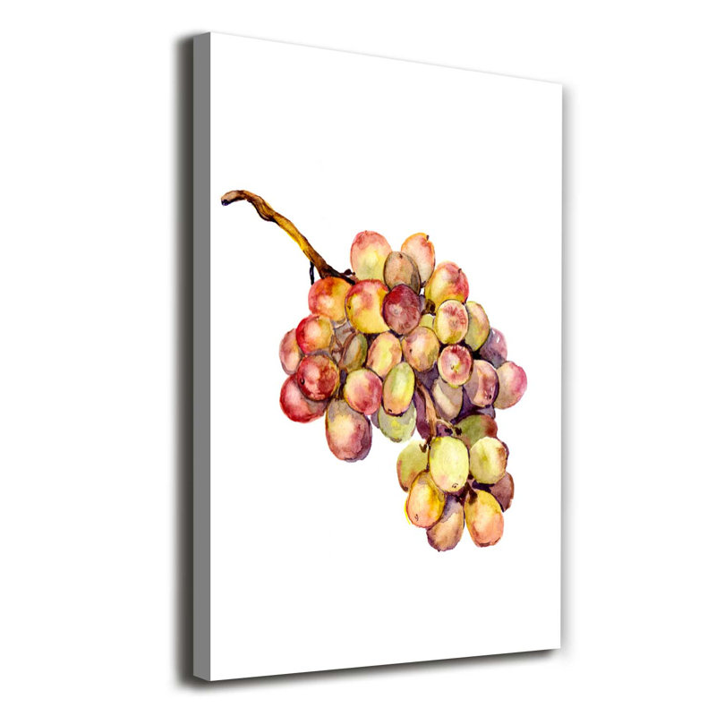 Grapes - Wrapped Canvas Print